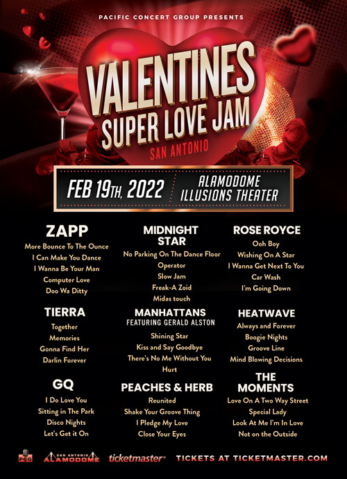 Valentines Super love Jam - San Antonio, Texas