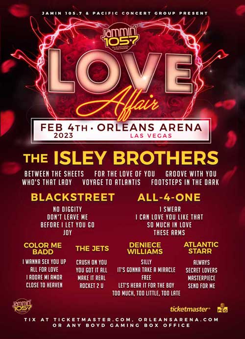 Love Affair Orleans Arena Las Vegas, NV