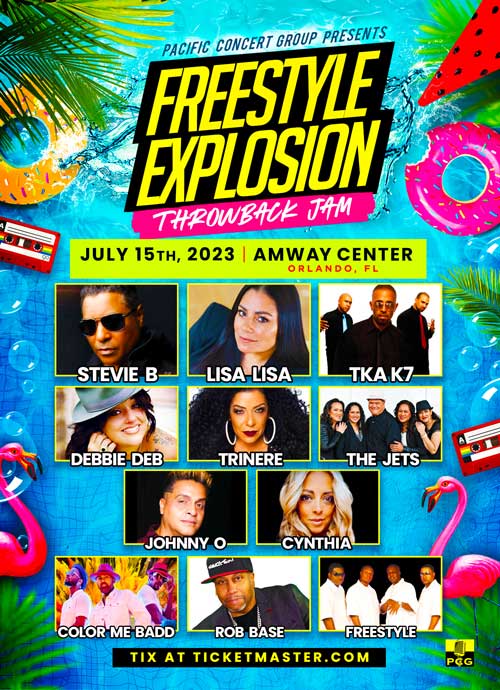 Freestyle Explosion Throwback Jam Amway Center Orlando, Florida