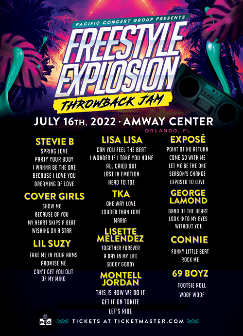 Freestyle Explosion Throwback Jam - Amway Center - Orlando, Florida